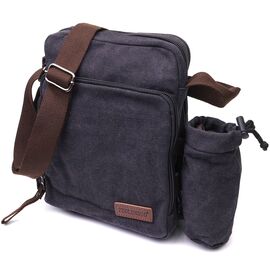 Купить - Текстильная сумка с чехлом для воды Vintage 22208 Черный, фото , характеристики, отзывы
