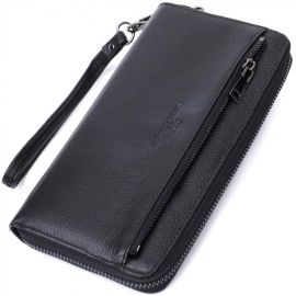 Купить Удобный клатч для мужчин из натуральной кожи ST Leather 22681 Черный, фото , характеристики, отзывы