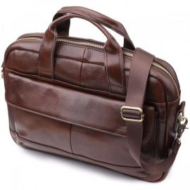 Купить Портфель для мужчин из натуральной кожи Vintage 23040 Коричневый, фото , характеристики, отзывы