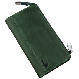 Купить - Клатч унисекс кожаный винтаж SHVIGEL 16188 Зеленый, Зеленый, фото , характеристики, отзывы