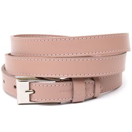 Купить - Тонкий женский кожаный ремень GRANDE PELLE 11448 Розовый, фото , характеристики, отзывы