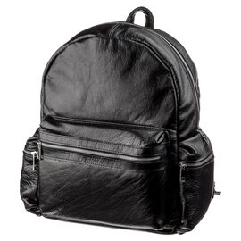 Рюкзак SHVIGEL 11260 кожаный Черный, Черный, фото 
