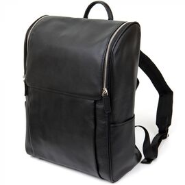 Придбати Рюкзак Vintage 14523 шкіряний Чорний, image , характеристики, відгуки