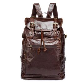 Рюкзак кожаный Vintage 14843 Коричневый, Коричневый, фото 