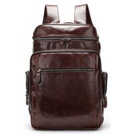 Купить - Рюкзак кожаный Vintage 14892 Коричневый, Коричневый, фото , характеристики, отзывы