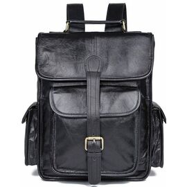 Купить Рюкзак Vintage 14967 кожаный Черный, фото , характеристики, отзывы