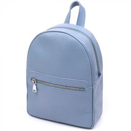 Купить - Кожаный женский рюкзак из натуральной кожи Shvigel 16303 Голубой, фото , характеристики, отзывы