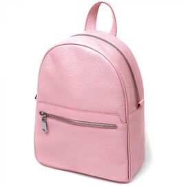 Купить Компактный женский рюкзак из натуральной кожи Shvigel 16304 Розовый, фото , характеристики, отзывы