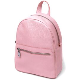 Придбати - Компактний жіночий рюкзак з натуральної шкіри Shvigel 16304 Рожевий, image , характеристики, відгуки