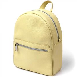 Придбати Оригінальний жіночий рюкзак з натуральної шкіри Shvigel 16307 Лимонний, image , характеристики, відгуки