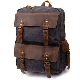 Придбати - Рюкзак для подорожей Vintage 20108 Сірий, image , характеристики, відгуки