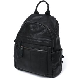 Придбати Функціональний шкіряний рюкзак Vintage 20374 Чорний, image , характеристики, відгуки