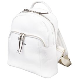Придбати - Превосходный женский рюкзак KARYA 20841 кожаный Белый, image , характеристики, відгуки
