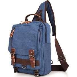 Придбати - Рюкзак Vintage 14482 Синій, image , характеристики, відгуки