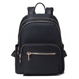 Рюкзак жіночий нейлоновий Vintage 14805 Чорний, Чорний, image 