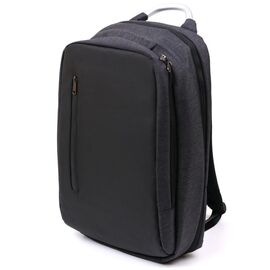 Купить Добротный мужской рюкзак из текстиля Vintage 20490 Черный, фото , характеристики, отзывы