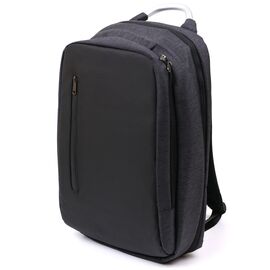 Купить - Добротный мужской рюкзак из текстиля Vintage 20490 Черный, фото , характеристики, отзывы