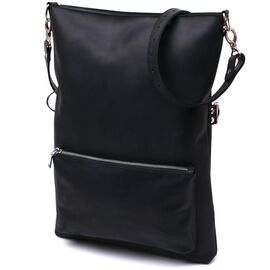 Придбати Стильна вінтажна сумка жіноча Shvigel 16338 Чорний, image , характеристики, відгуки