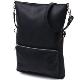 Стильная винтажная женская сумка Shvigel 16338 Черный, фото 