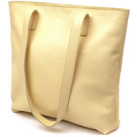 Яркая женская сумка-шоппер Shvigel 16359 Лимонный, фото 