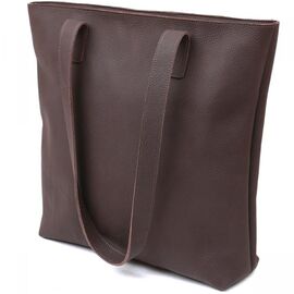 Купить - Кожаная матовая женская сумка Shvigel 16363 Коричневый, фото , характеристики, отзывы