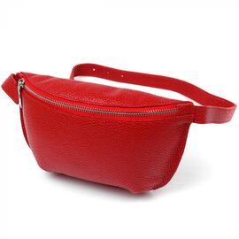 Купить - Женская кожаная сумка на пояс Shvigel 16372 Красный, фото , характеристики, отзывы