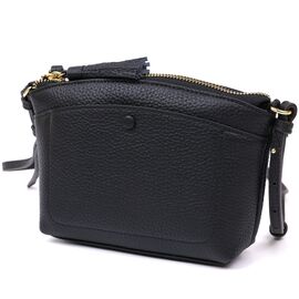 Купить - Женская кожаная сумка Vintage 20488 Черный, фото , характеристики, отзывы