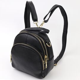 Купить - Рюкзак женский кожаный Vintage 20690 Черный, фото , характеристики, отзывы