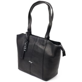 Купить - Классическая женская сумка KARYA 20834 кожаная Черный, фото , характеристики, отзывы
