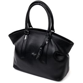 Купить Вместительная женская сумка KARYA 20881 кожаная Черный, фото , характеристики, отзывы