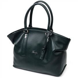 Купить Практичная деловая женская сумка KARYA 20889 кожаная Зеленый, фото , характеристики, отзывы