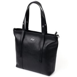 Купить Классическая женская сумка-шоппер KARYA 20896 Черный, фото , характеристики, отзывы