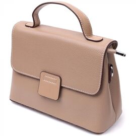 Купить Женская сумка сэтчел из натуральной кожи Vintage 22292 Бежевая, фото , характеристики, отзывы