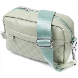 Купить Стильная женская сумка кросс-боди с монетницей из экокожи Vintage 22797 Фисташковый, фото , характеристики, отзывы