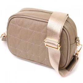 Купить Женская сумка на каждый день из натуральной кожи Vintage 22901 Бежевый, фото , характеристики, отзывы