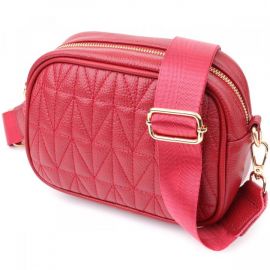 Купить Женская сумка на каждый день из натуральной кожи Vintage 22903 Красный, фото , характеристики, отзывы