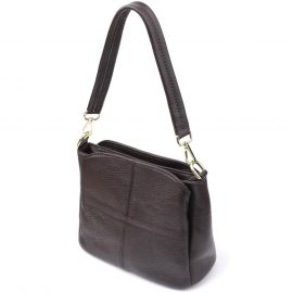 Купить Женская сумка из натуральной кожи с удобной внутренней организацией Vintage 22979 Коричневый, фото , характеристики, отзывы