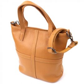 Купить Женская сумка из натуральной кожи Vintage 22994 Рыжий, фото , характеристики, отзывы