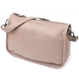 Купить Стильная сумка на плечо из натуральной кожи Vintage 23002 Темно-серый, фото , характеристики, отзывы