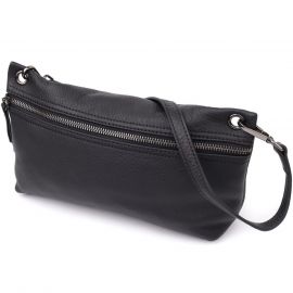 Купить Модная женская сумка на плечо из натуральной кожи Vintage 23004 Черный, фото , характеристики, отзывы