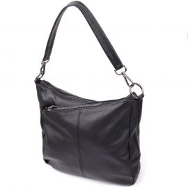 Купить Женская сумка с двумя ремешками из натуральной кожи Vintage 23053 Черный, фото , характеристики, отзывы