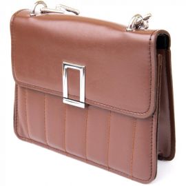 Купить Горизонтальная сумка из кожзаменителя Vintage sale_14907 Коричневая, фото , характеристики, отзывы