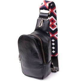 Купить Женская слинг сумка через плечо из экокожи Vintage sale_15117 Черный, фото , характеристики, отзывы