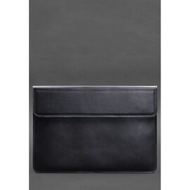 Купить Шкіряний чохол-конверт на магнітах для MacBook 15 дюйм Темно-синій, фото , характеристики, отзывы