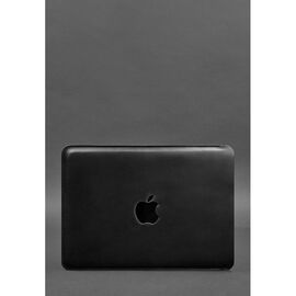 Купить - Кожаный чехол для MacBook Pro 14'' Черный, фото , характеристики, отзывы