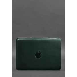 Купить - Кожаный чехол для MacBook Pro (макбук) 14'' Зеленый, фото , характеристики, отзывы