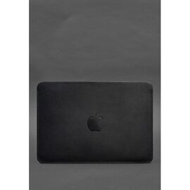 Придбати - Чохол із натуральної шкіри для MacBook 13 дюйм Синій Краст, image , характеристики, відгуки