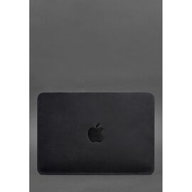 Придбати - Чохол із натуральної шкіри для MacBook 13 дюйм Синій Crazy Horse, image , характеристики, відгуки