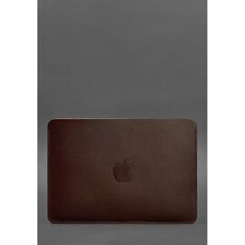 Купить - Чохол із натуральної шкіри для MacBook 13 дюйм Бордовий, фото , характеристики, отзывы