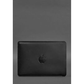 Купить - Кожаный чехол для MacBook Pro 15''-16'' Черный, фото , характеристики, отзывы